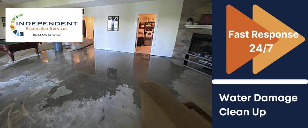 Steps to clean up water damage